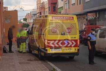  Un vehículo arrolla a un motorista en la carretera general de La Pardilla/TA.